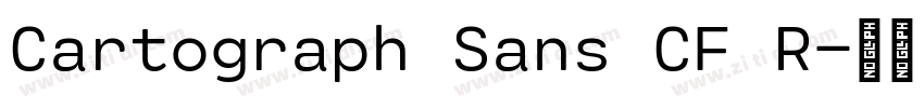 Cartograph Sans CF R字体转换 Cartograph Sans CF R字体转换
